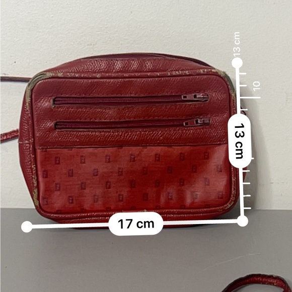 Vintage FENDI Mini Cross body Monogram Bag Purse Made in Italy - Picture 6 of 6